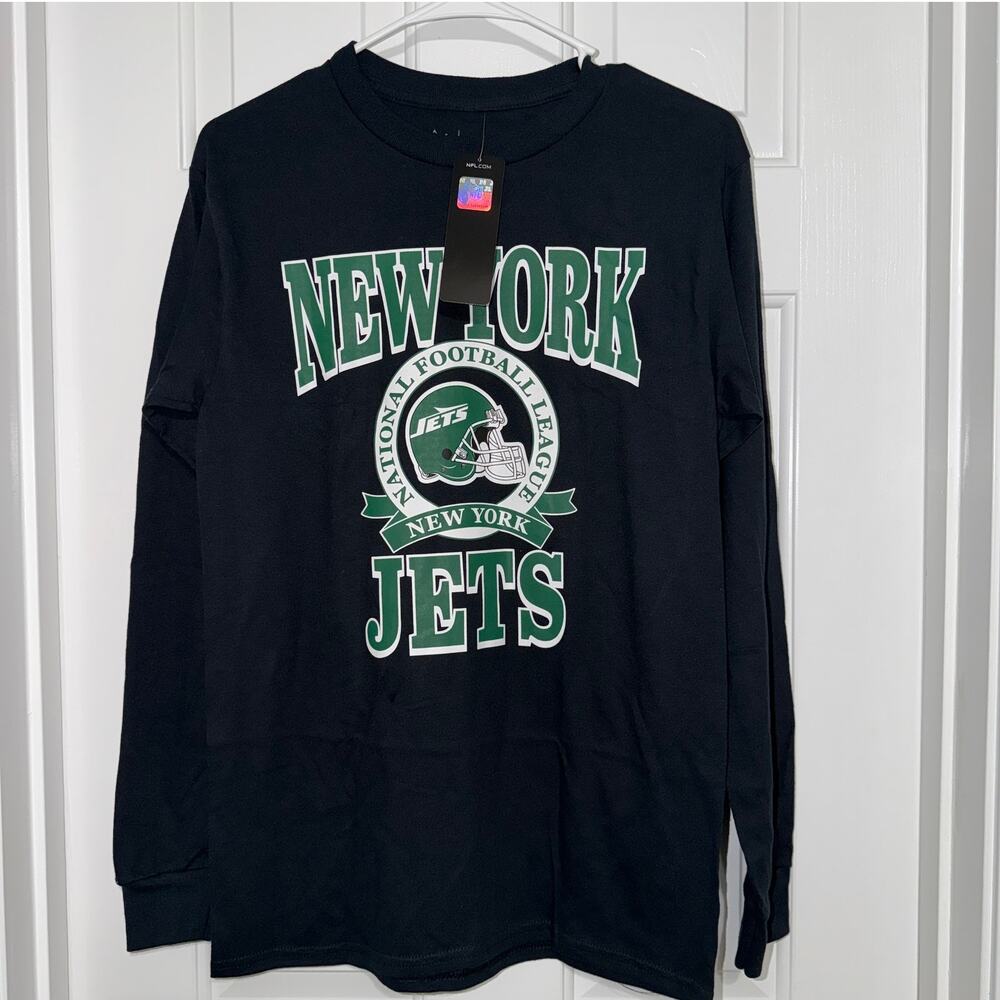 NWT New York Jets NFL Team Apparel Long-Sleeve Shirt